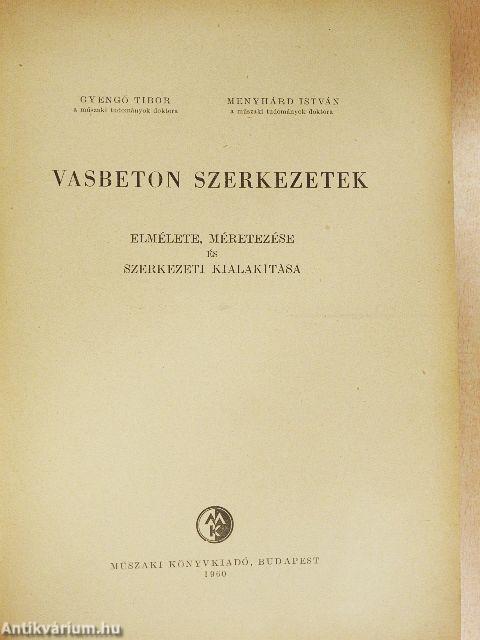 Vasbeton szerkezetek