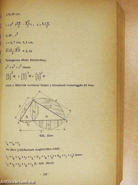 Felvételi tájékoztató és példatár