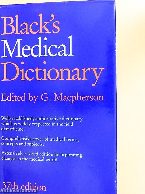 Black's Medical Dictionary