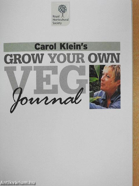 Carol Klein's Grow Your Own Veg Journal