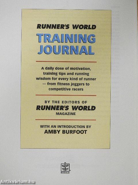 Runner's World Training Journal
