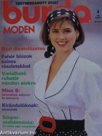 Burda Moden 1989. augusztus