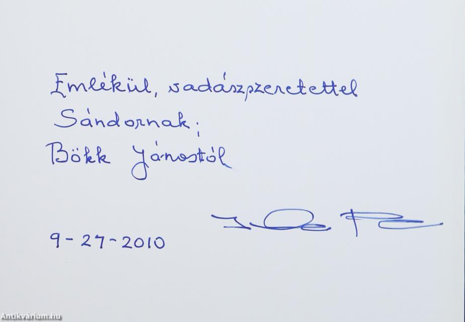 Vadászélményeim (dedikált példány)