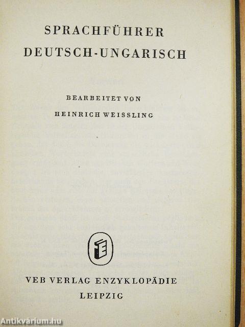 Sprachführer deutsch-ungarisch