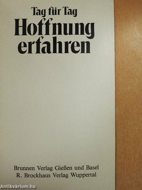Hoffnung erfahren