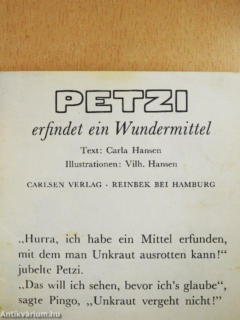 Petzi erfindet ein Wundermittel