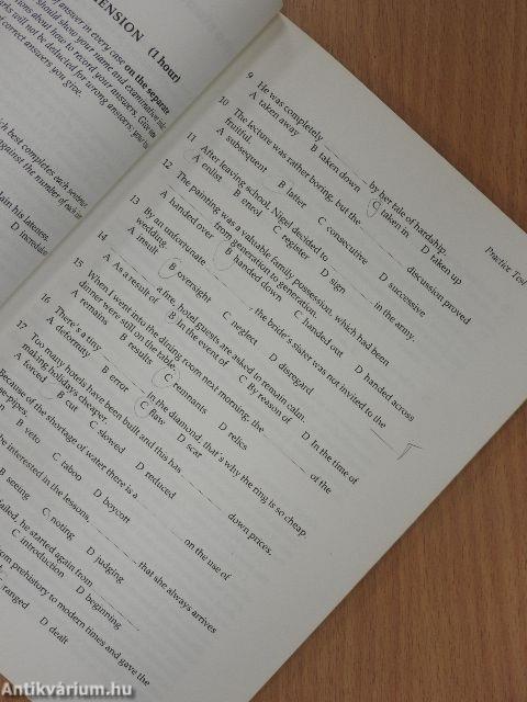 Cambridge Proficiency Examination Practice 3