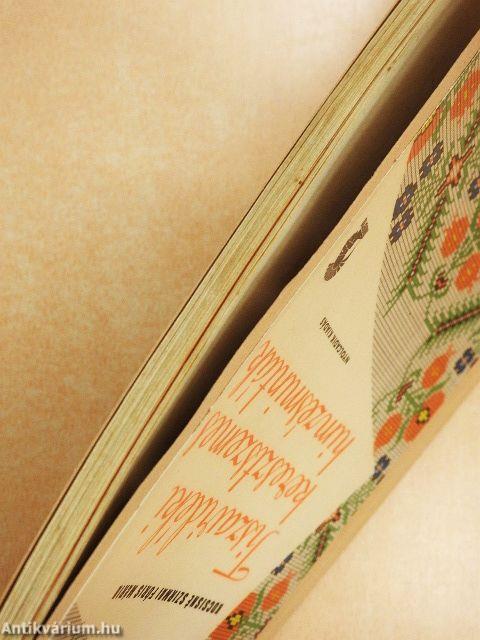 Tiszavidéki keresztszemes hímzésminták