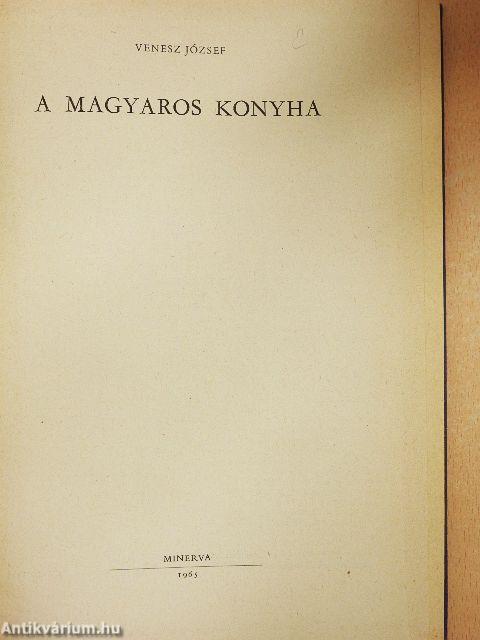 A magyaros konyha