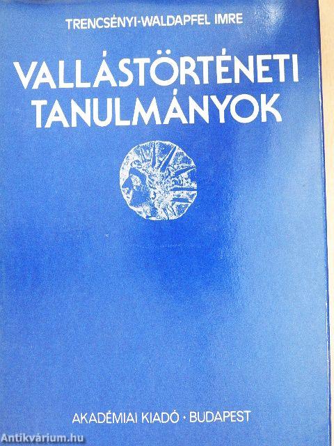 Vallástörténeti tanulmányok