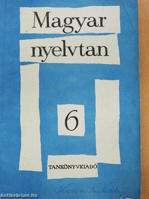 Magyar nyelvtan 6.