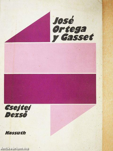 José Ortega y Gasset