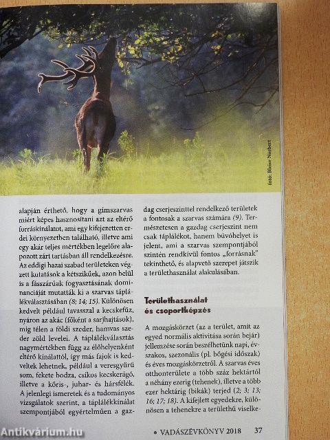 Vadászévkönyv 2018