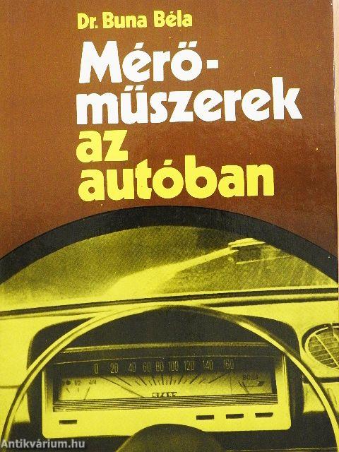 Mérőműszerek az autóban