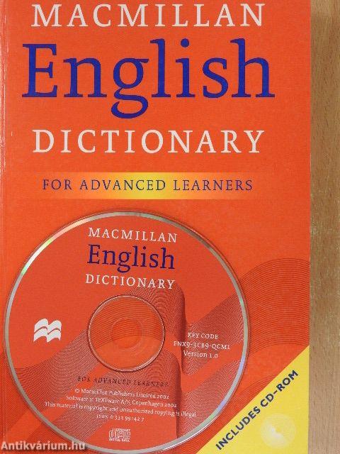 Macmillan English Dictionary - CD-vel