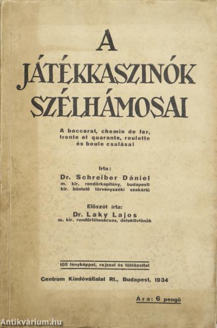 A játékkaszinók szélhámosai