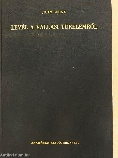 Levél a vallási türelemről