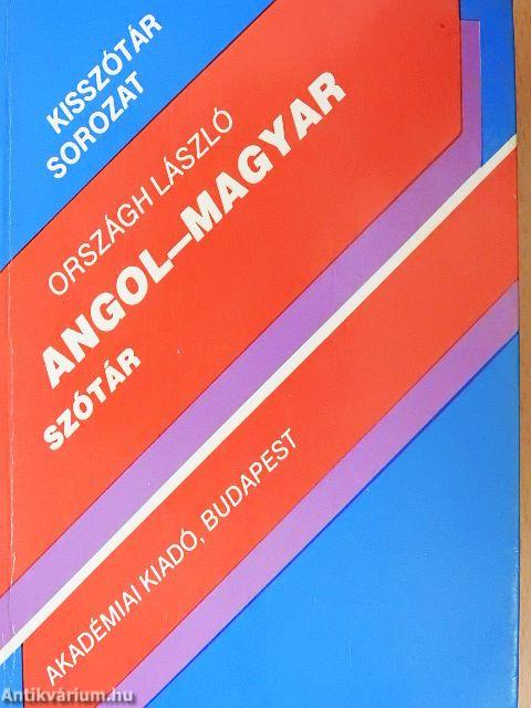 Angol-magyar szótár