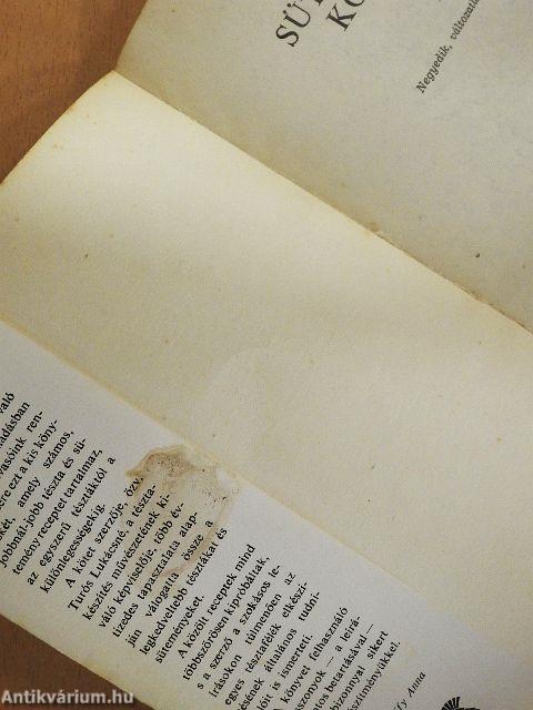 Turós néni süteményes könyve