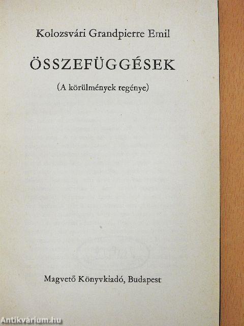 Összefüggések