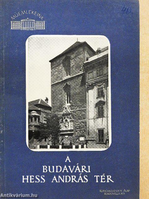 A budavári Hess András tér