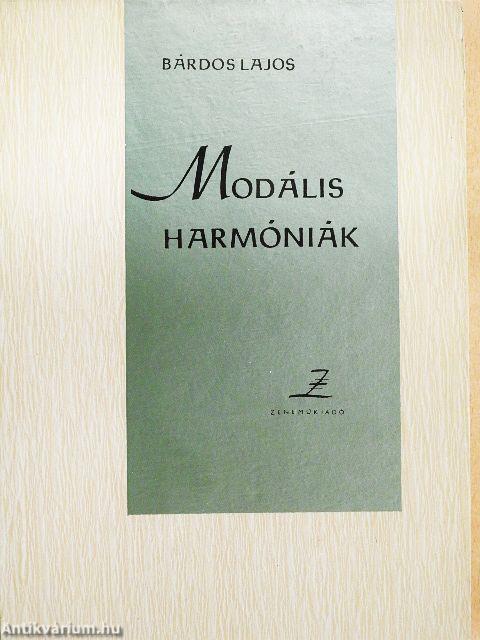 Modális harmóniák