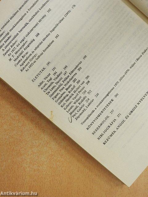 A nemzetközi munkásmozgalom történetéből 1977