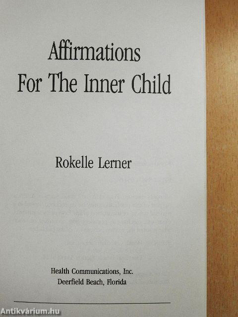 Affirmations For The Inner Child