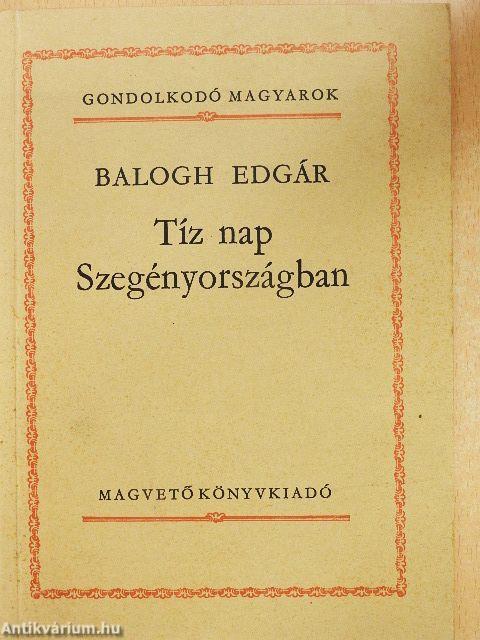 Tíz nap Szegényországban