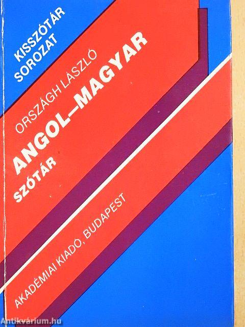 Angol-magyar szótár 