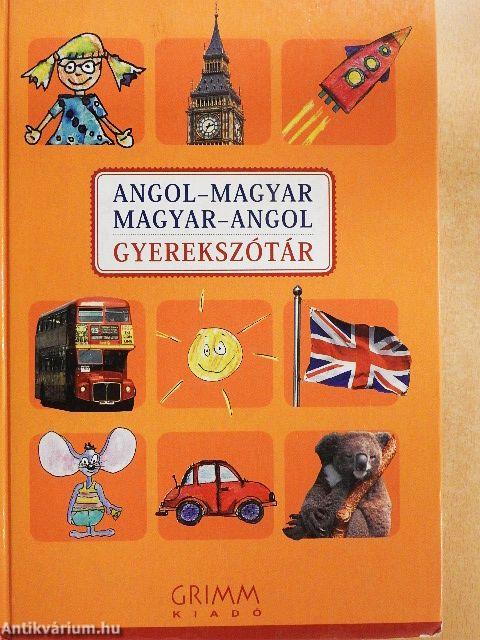 Angol-magyar/magyar-angol gyerekszótár