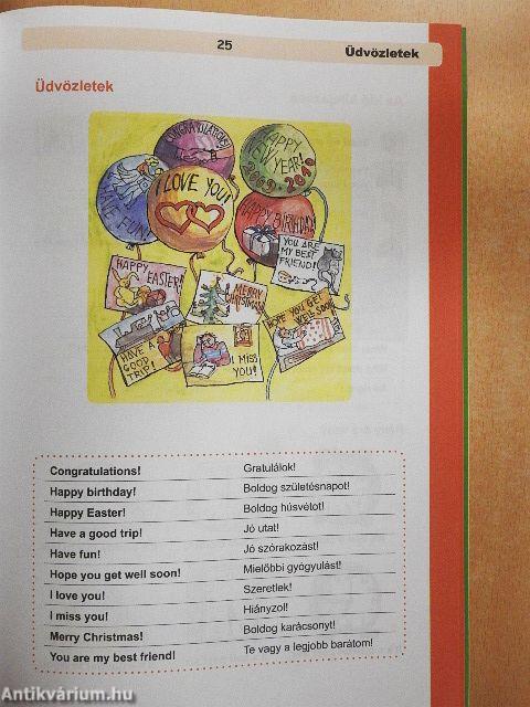 Angol-magyar/magyar-angol gyerekszótár