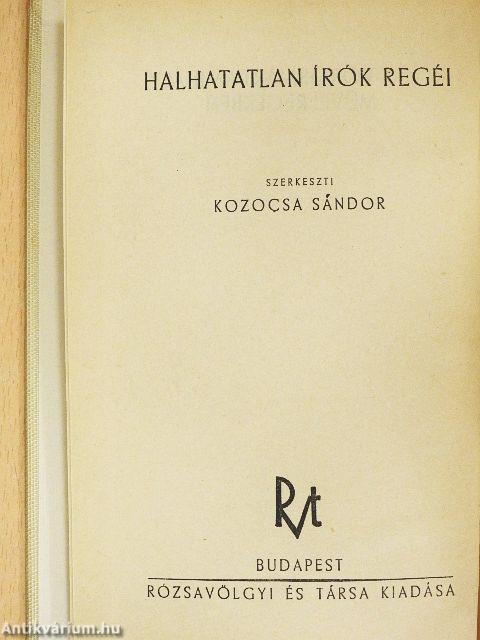 Vörösmarty Mihály művei regékben