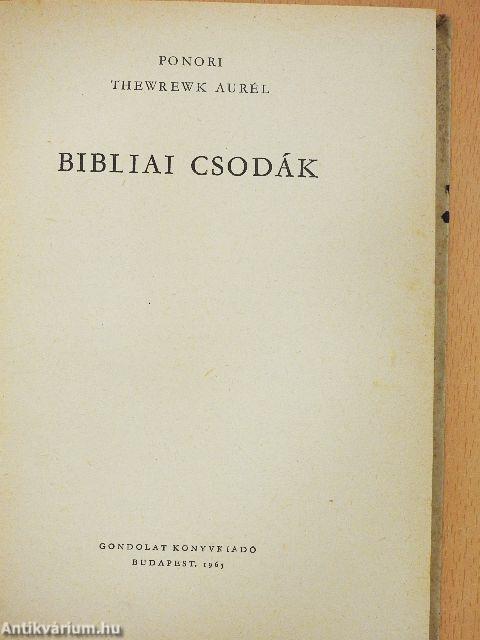 Bibliai csodák