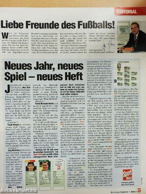 Sport Bild Sonderheft - Bundesliga 2000/2001