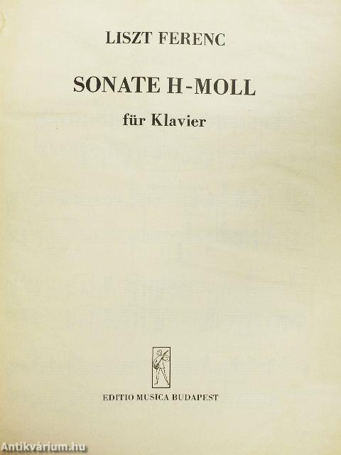 Sonate h-moll für Klavier