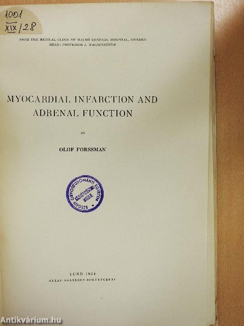 Myocardial Infarction and Adrenal Function