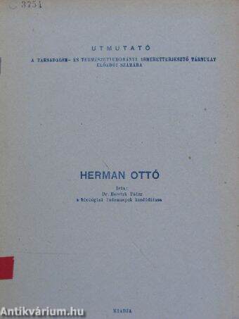 Herman Ottó