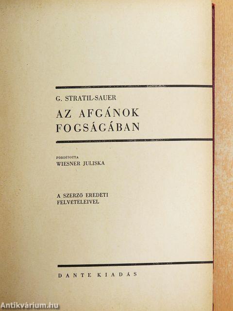 Az afgánok fogságában