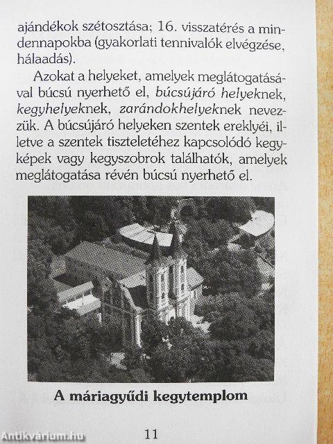 Búcsújárók imafüzete