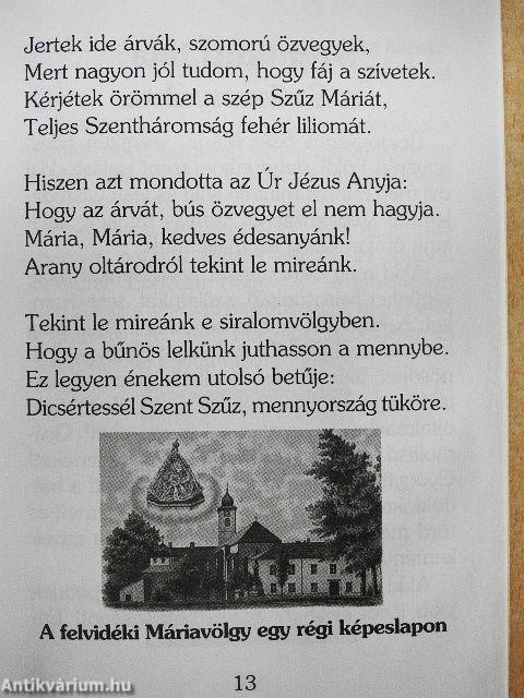 Búcsújárók imafüzete