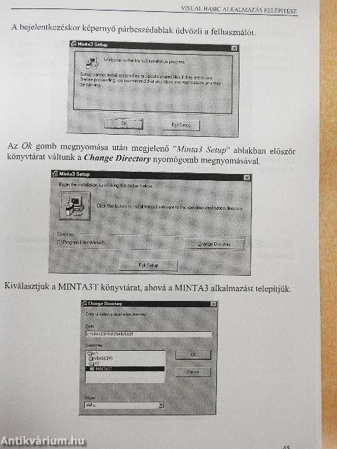 Windows alkalmazások fejlesztése Visual Basic 5 rendszerben