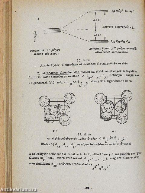 A szervetlen kémia alapjai