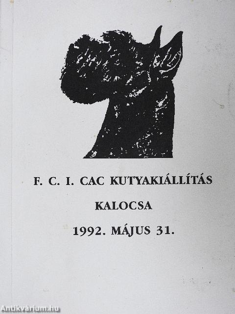 F. C. I. CAC Kutyakiállítás
