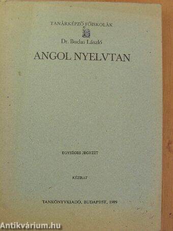 Angol nyelvtan