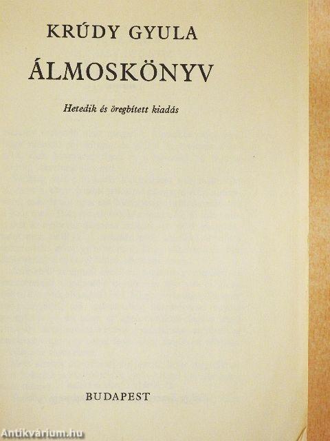 Álmoskönyv