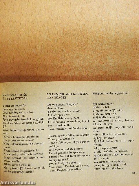 Angol társalgási zsebkönyv