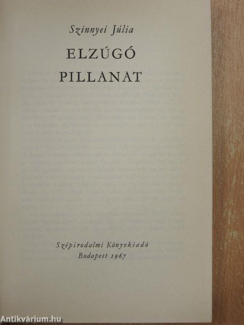 Elzúgó pillanat