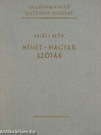 Német-magyar szótár