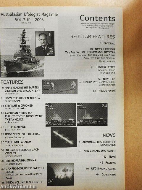 The Australasian Ufologist Magazine 1/2003